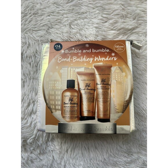 New Bumble and Bumble Bond Building Wonders Kit Shampoo Conditioner - Picture 2 of 3